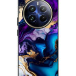 Realme 12 Pro Plus Mobile Back Cover with Artistic Liquid Ink
