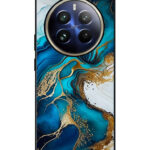 Realme 12 Pro Plus Mobile Back Cover with Artistic Liquid Ink