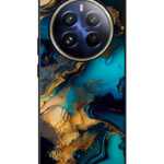 Realme 12 Pro Plus Mobile Back Cover with Artistic Liquid Ink