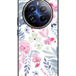 Realme 12 Pro Plus Back Cover Floral Design