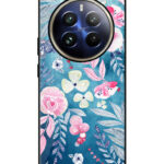 Realme 12 Pro Plus Back Cover Floral Design