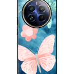 Realme 12 Pro Plus Back Cover Butterfly Design