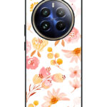 Realme 12 Pro Plus Back Cover Elegant Floral Patterns