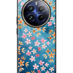 Realme 12 Pro Plus Back Cover Elegant Floral Patterns