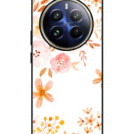 Realme 12 Pro Plus Back Cover Elegant Floral Patterns