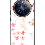 Realme 12 Pro Plus Back Cover Elegant Floral Patterns