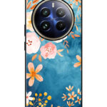 Realme 12 Pro Plus Back Cover Elegant Floral Patterns