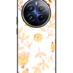 Realme 12 Pro Plus Back Cover Elegant Floral Patterns