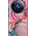 Realme 12 Pro Plus Back Cover Colorful Ink Dance