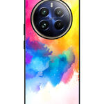 Realme 12 Pro Plus Back Cover Dancing Watercolors