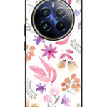 Realme 12 Pro Plus Back Cover Floral Pattern