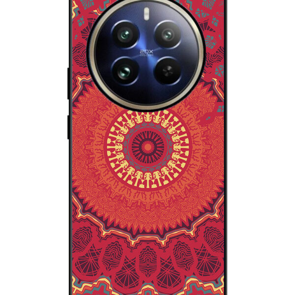 Realme12ProPlusMobileCover N32 EthnicSeamless 12 MMC 507 1 Realme 12 Pro Plus Back Cover Ethnic Pattern