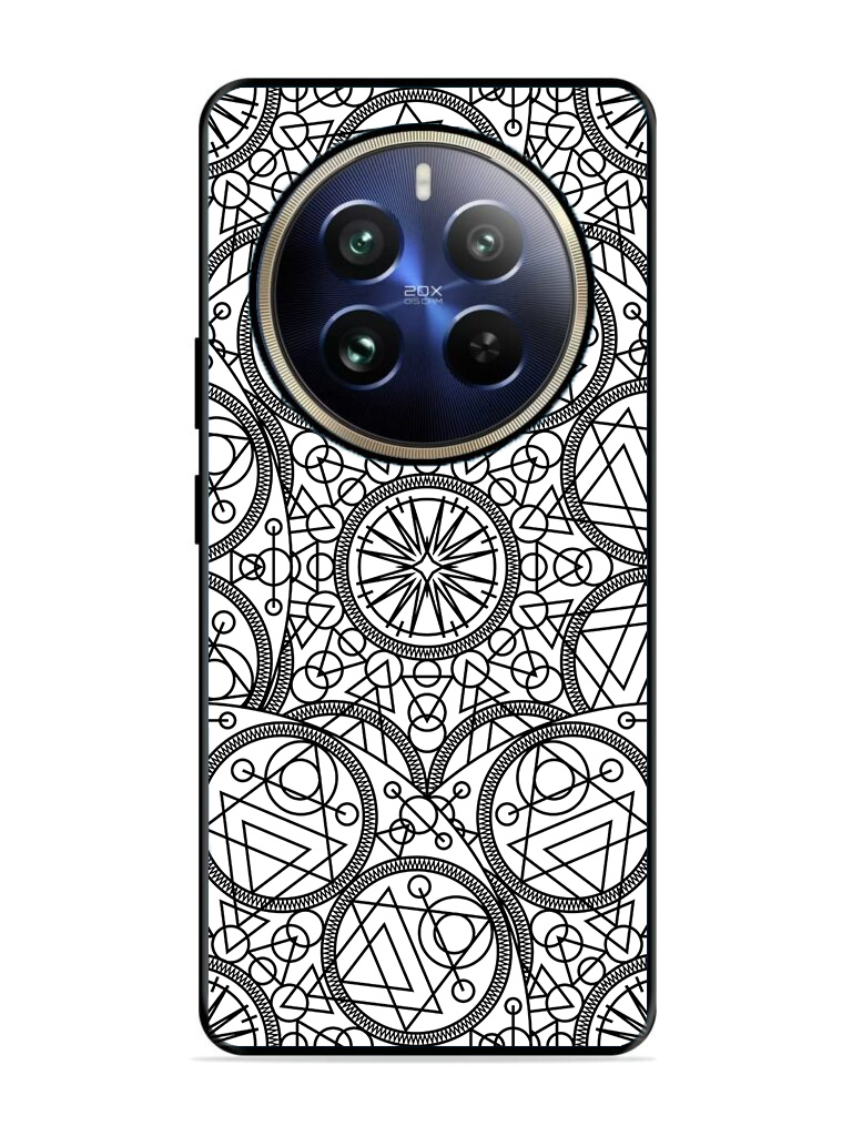 Realme12ProPlusMobileCover N67 mystical mandala 11 MMC 820 1 Realme 12 Pro Plus Back Cover Mystical Mandala