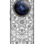 Realme 12 Pro Plus Back Cover Mystical Mandala