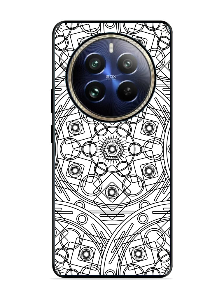 Realme12ProPlusMobileCover N67 mystical mandala 14 MMC 823 1 Realme 12 Pro Plus Back Cover Mystical Mandala