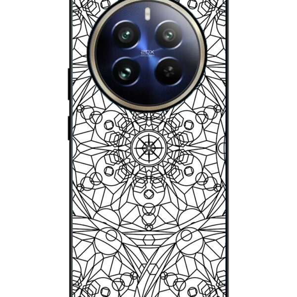 Realme12ProPlusMobileCover N67 mystical mandala 15 MMC 824 1 Realme 12 Pro Plus Back Cover Mystical Mandala