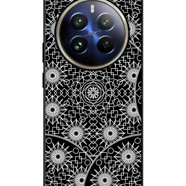 Realme12ProPlusMobileCover N67 mystical mandala 7 MMC 855 1 Realme 12 Pro Plus Back Cover Mystical Mandala