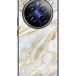 Realme 12 Pro Plus Back Cover White Marble
