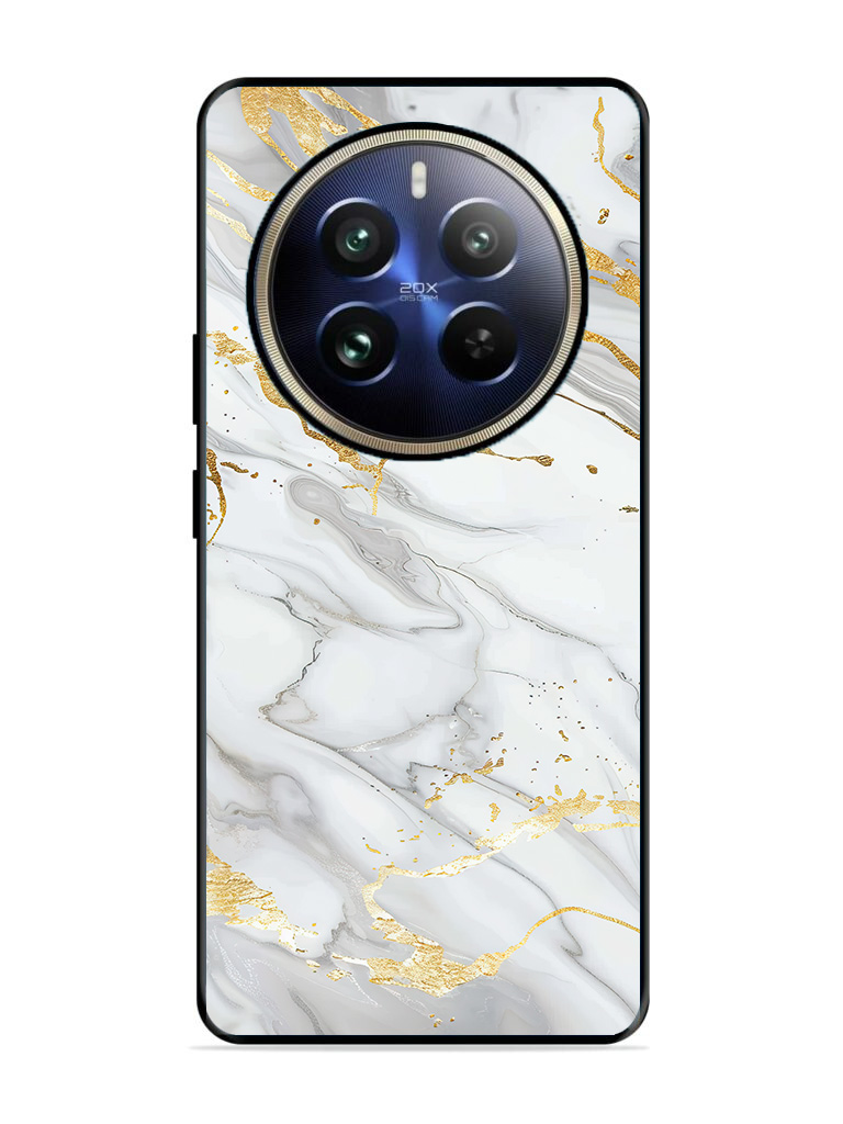 Realme12ProPlusMobileCover N6 White Marble 16 MMC 76 1 Realme 12 Pro Plus Back Cover White Marble