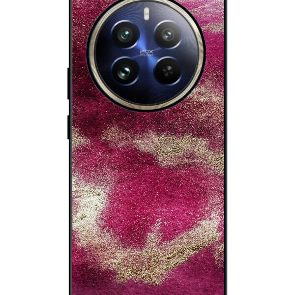 Realme12ProPlusMobileCover N76 pink burgund watercolor 10 MMC 928 1 Realme 12 Pro Plus Back Cover Pink Burgundy Watercolor Effect