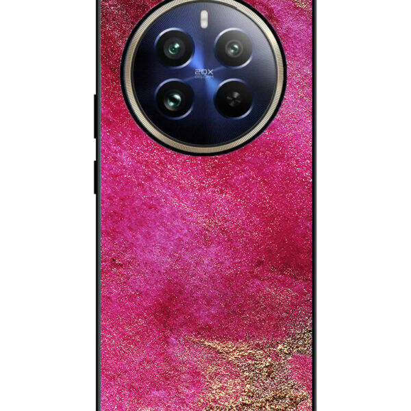 Realme12ProPlusMobileCover N76 pink burgund watercolor 16 MMC 940 1 Realme 12 Pro Plus Back Cover Pink Burgundy Watercolor Effect