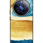 Realme 12 Pro Plus Back Cover Pink Burgundy Watercolor Effect