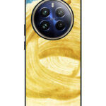 Realme 12 Pro Plus Back Cover Pink Burgundy Watercolor Effect