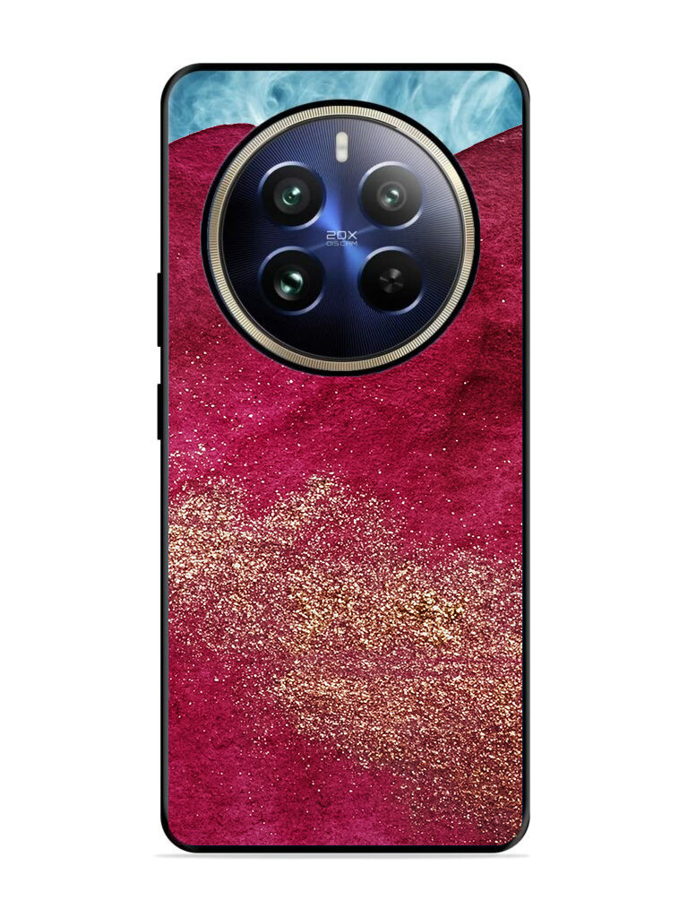 Realme12ProPlusMobileCover N76 pink burgund watercolor 5 MMC 965 1 Realme 12 Pro Plus Back Cover Pink Burgundy Watercolor Effect