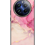 Realme 12 Pro Plus Back Cover Pink Ink Fluid