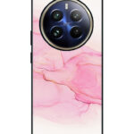 Realme 12 Pro Plus Back Cover Pink Ink Fluid