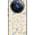 Realme 12 Pro Plus Back Cover Poweder Blue Pattern