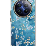 Realme 12 Pro Plus Back Cover Poweder Blue Pattern