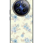 Realme 12 Pro Plus Back Cover Poweder Blue Pattern