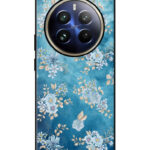 Realme 12 Pro Plus Back Cover Poweder Blue Pattern