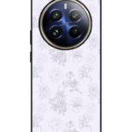 Realme 12 Pro Plus Back Cover Poweder Blue Pattern