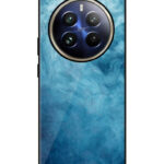 Realme 12 Pro Plus Back Cover Poweder Blue Pattern