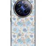 Realme 12 Pro Plus Back Cover Poweder Blue Pattern