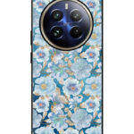 Realme 12 Pro Plus Back Cover Poweder Blue Pattern