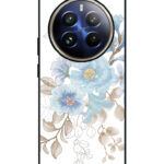 Realme 12 Pro Plus Back Cover Poweder Blue Pattern