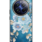 Realme 12 Pro Plus Back Cover Poweder Blue Pattern