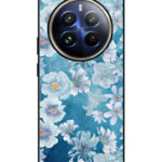 Realme 12 Pro Plus Back Cover Poweder Blue Pattern