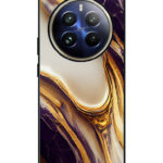 Realme 12 Pro Plus Back Cover Mistical Purple Gold