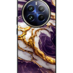 Realme 12 Pro Plus Back Cover Mistical Purple Gold
