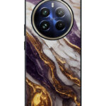 Realme 12 Pro Plus Back Cover Mistical Purple Gold