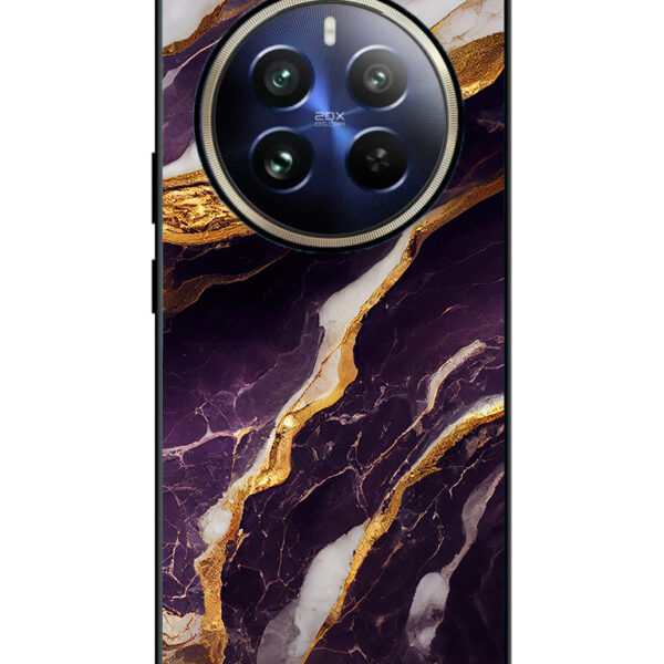 Realme12ProPlusMobileCover N90 purple gold 13 MMC 1022 1 Realme 12 Pro Plus Back Cover Mistical Purple Gold