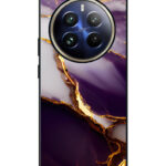 Realme 12 Pro Plus Back Cover Mistical Purple Gold