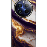 Realme 12 Pro Plus Back Cover Mistical Purple Gold