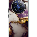 Realme 12 Pro Plus Back Cover Mistical Purple Gold