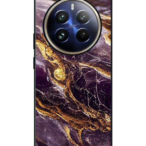 Realme 12 Pro Plus Back Cover Mistical Purple Gold