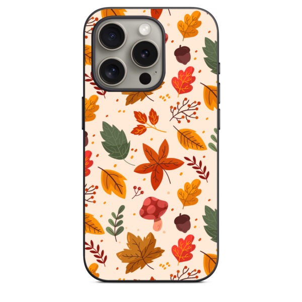 iphone 15 pro back cover Autumn Pattern 01 by MissChatz CS6 MMC 263 My Mobile Cover